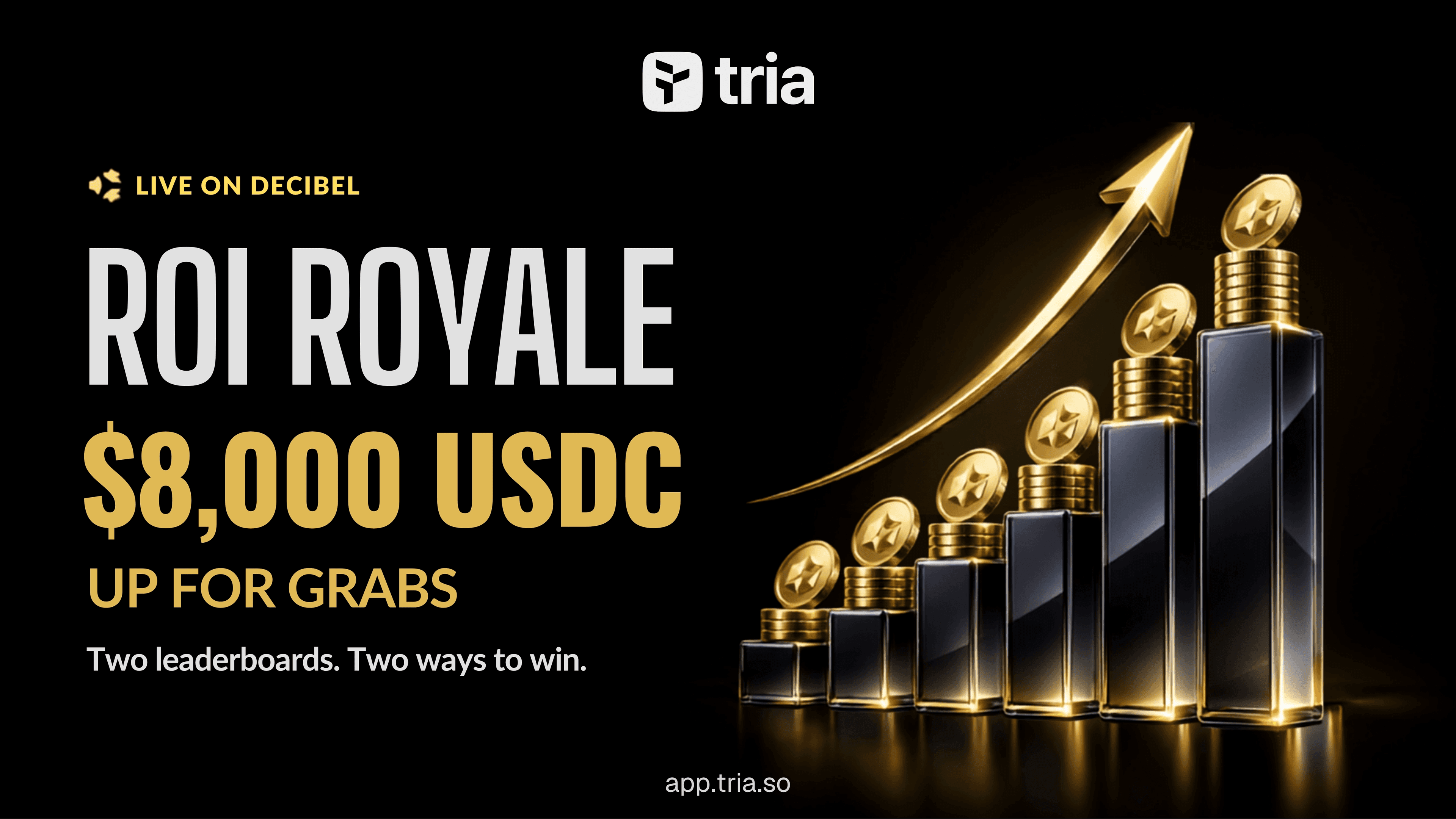 ROI Royale: Trade for a Share of $8,000 USDC