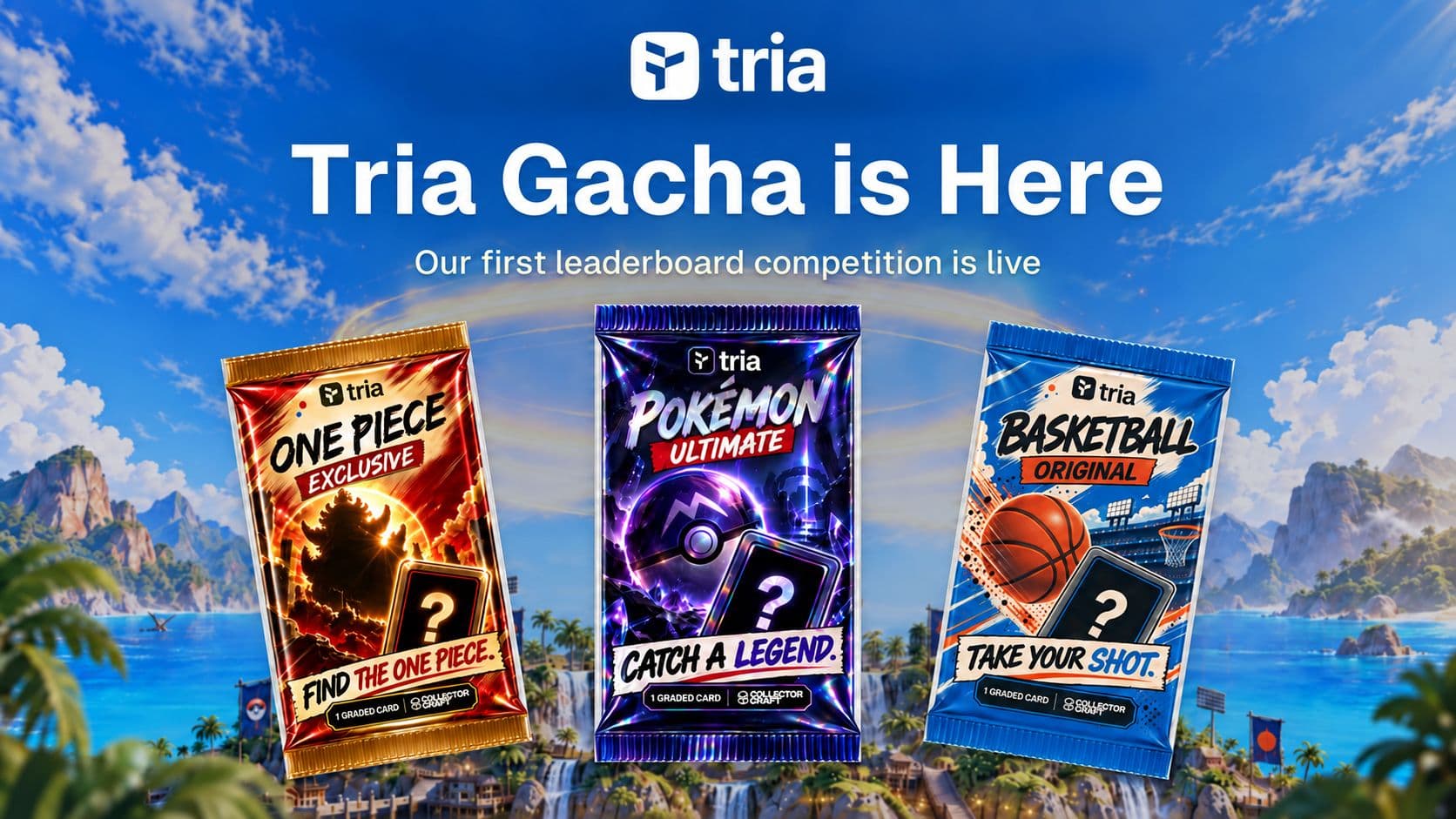 Tria Gacha Is Here: Our First Leaderboard Competition Is On